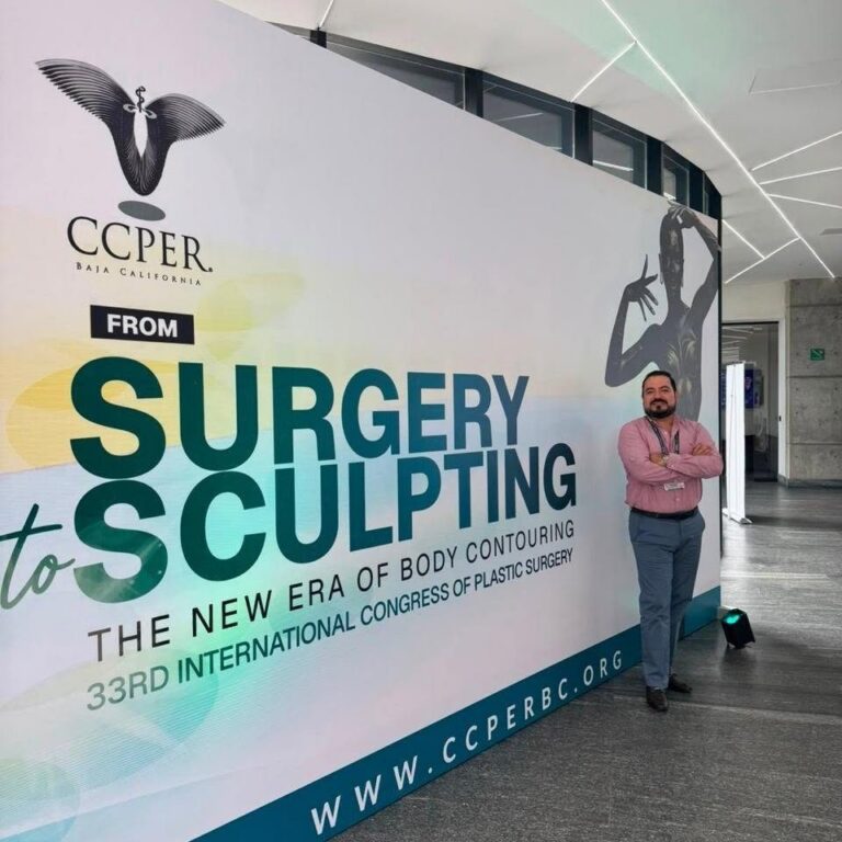 Dr. Mauricio Pérez Vargas en el 33rd International Congress of Plastic Surgery, CCPER Baja California